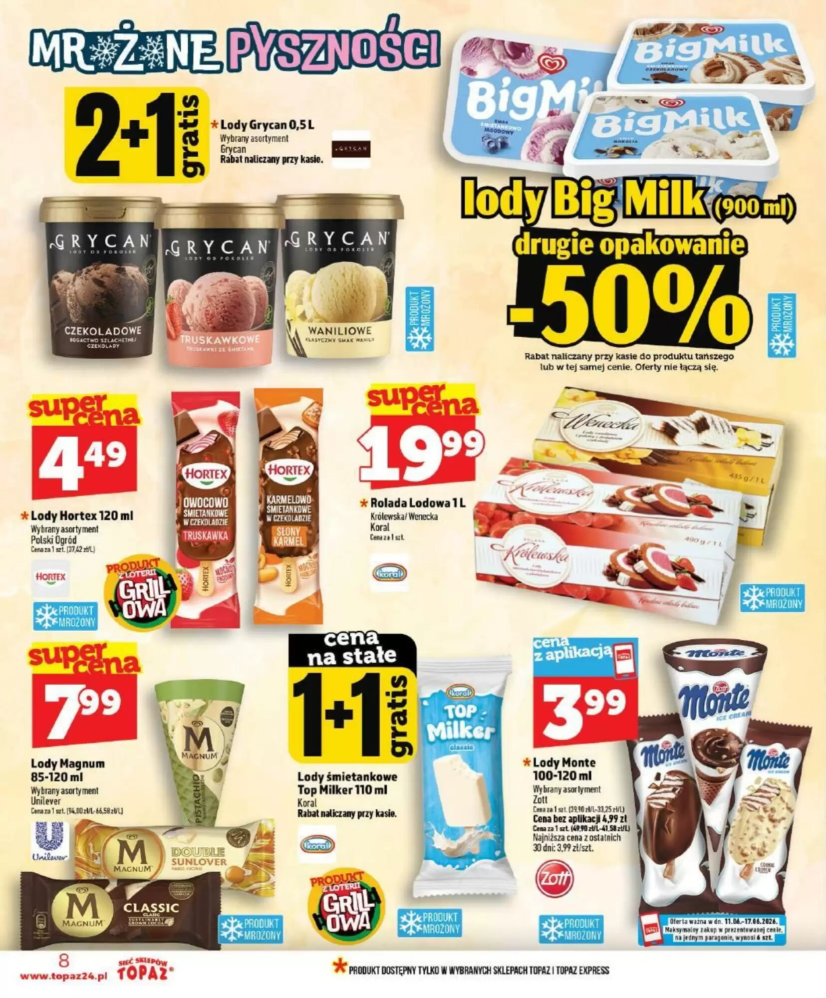 Gazetka promocyjna Topaz  ważna od 11.06.2026 - Strona 8.