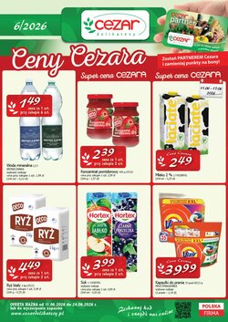 Gazetka promocyjna Cezar Delikatesy ważna od 11.06.2026