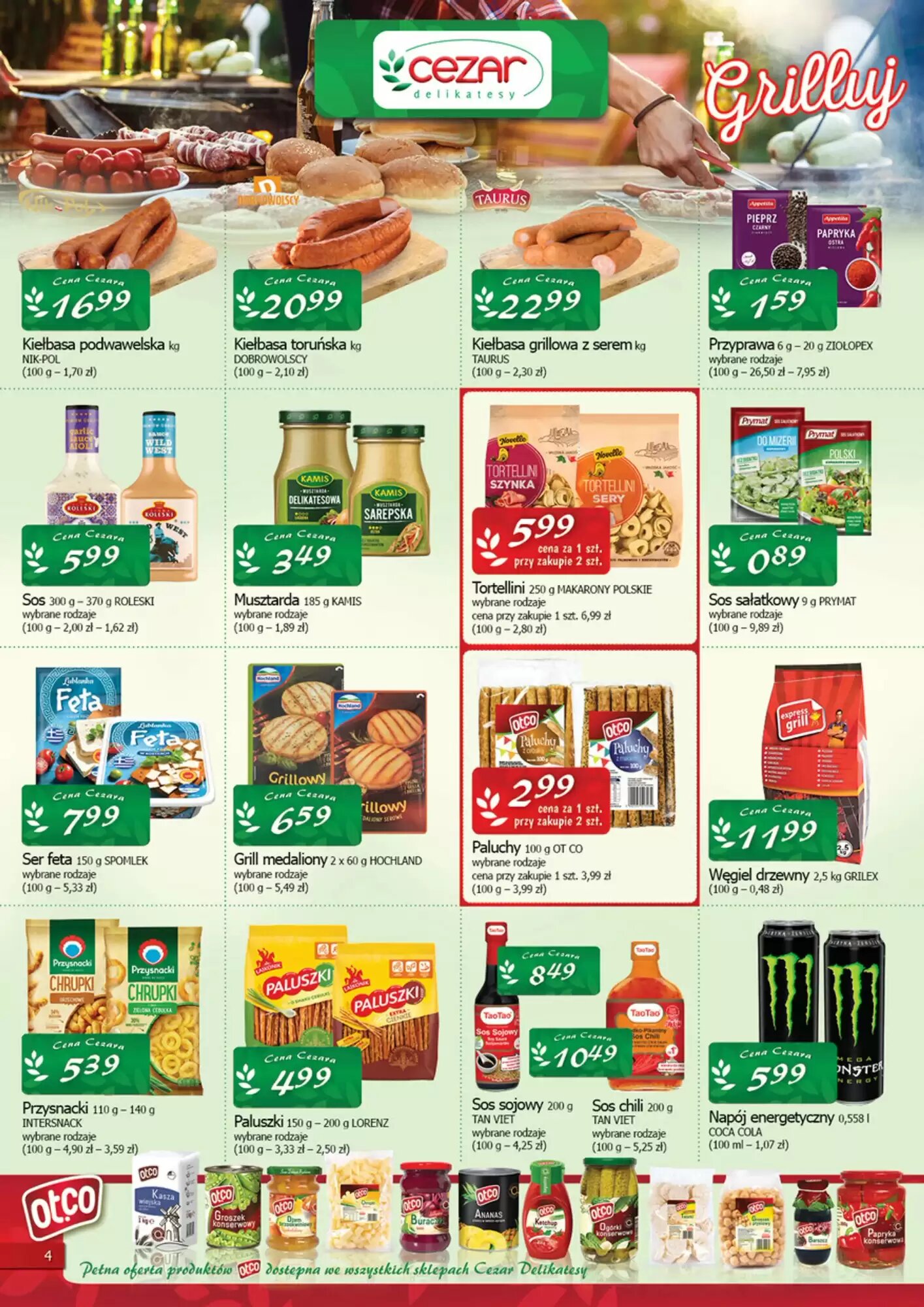 Gazetka promocyjna Cezar Delikatesy  ważna od 11.06.2026 - Strona 4.