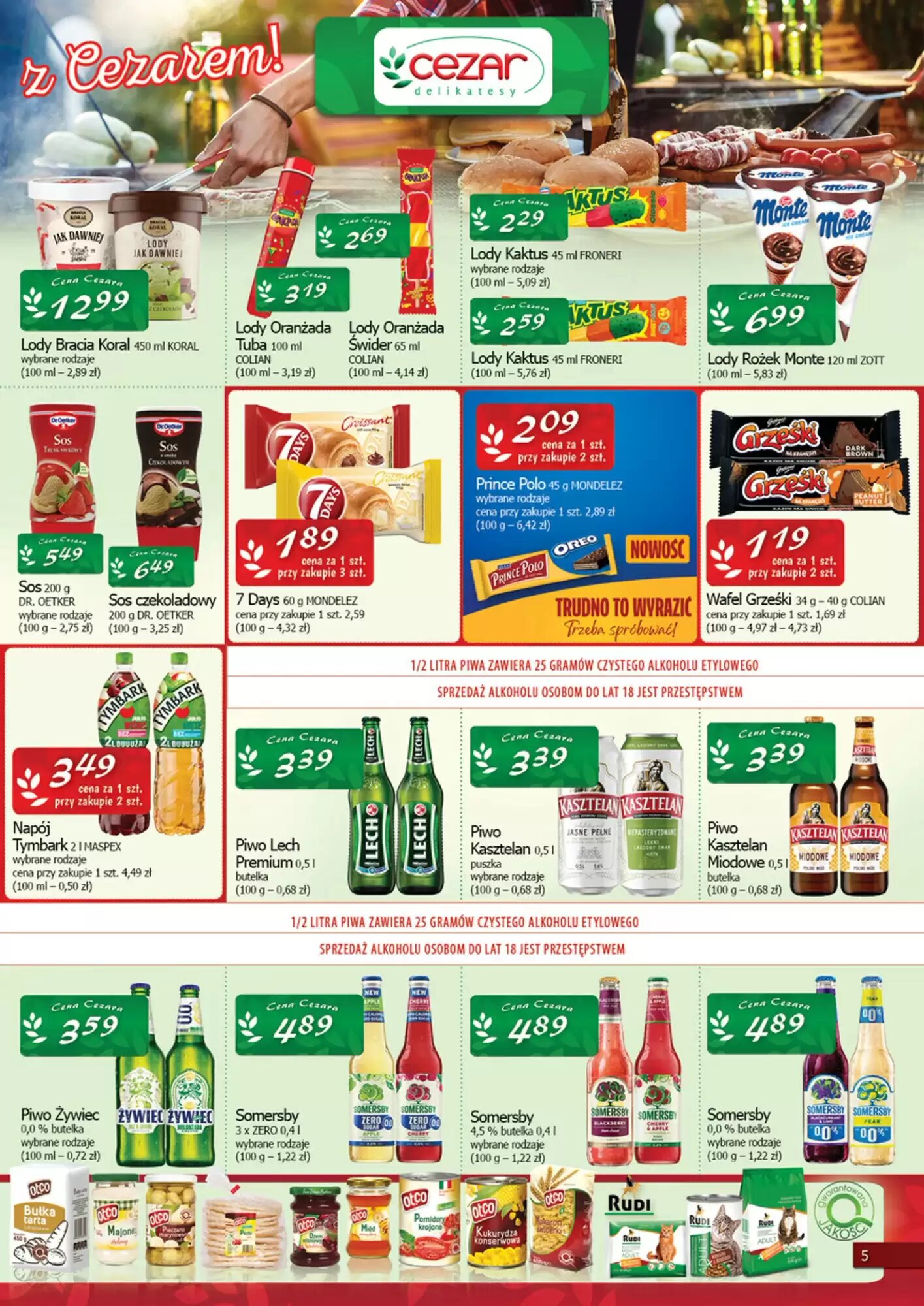 Gazetka promocyjna Cezar Delikatesy  ważna od 11.06.2026 - Strona 5.