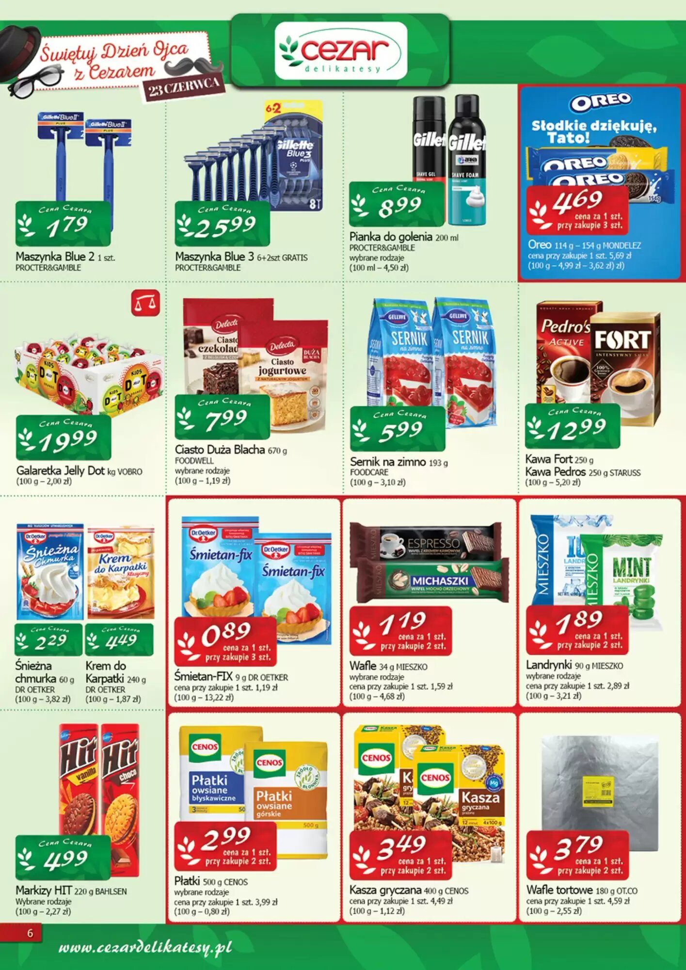 Gazetka promocyjna Cezar Delikatesy  ważna od 11.06.2026 - Strona 6.