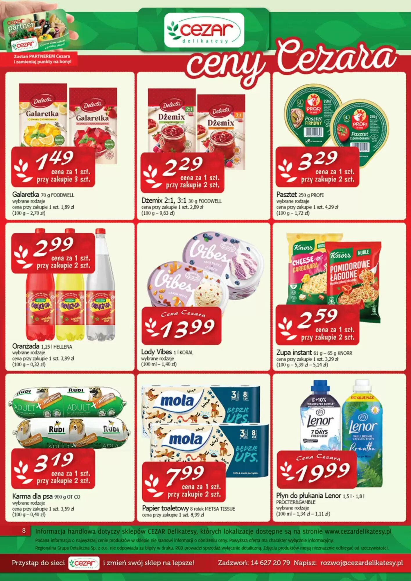 Gazetka promocyjna Cezar Delikatesy  ważna od 11.06.2026 - Strona 8.