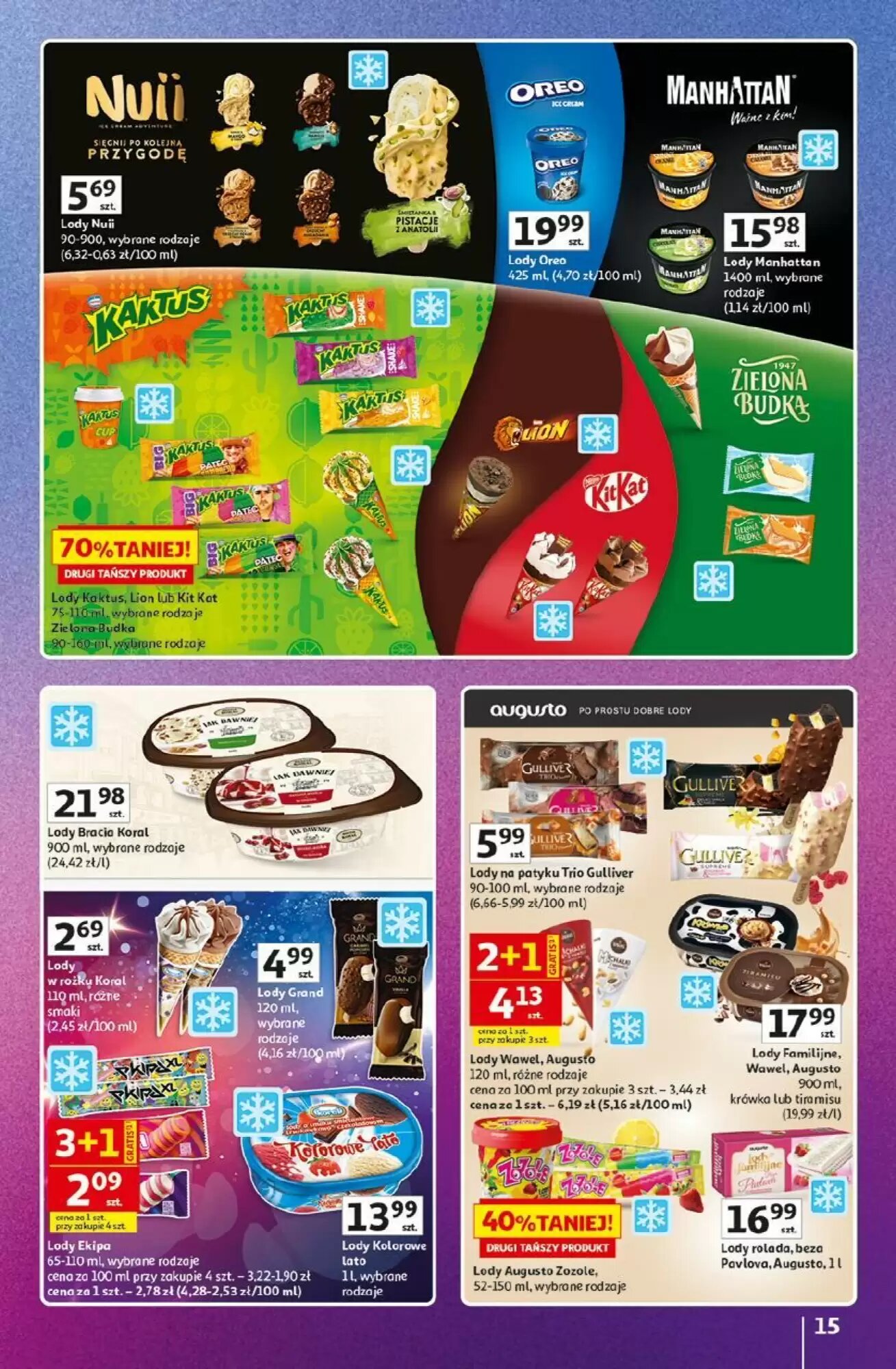 Gazetka promocyjna Auchan  ważna od 11.06.2026 - Strona 15.