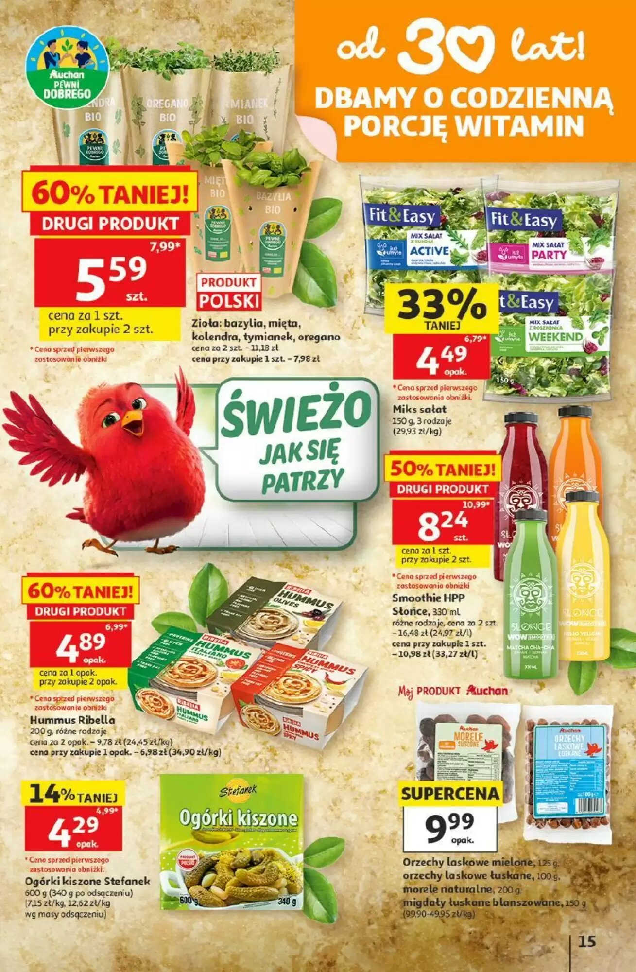 Gazetka promocyjna Auchan  ważna od 11.06.2026 - Strona 15.