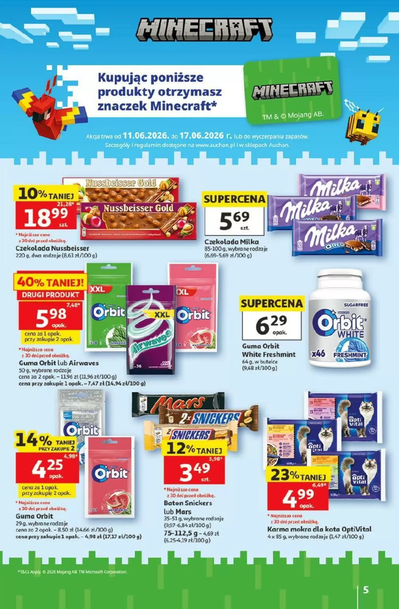 Gazetka promocyjna Auchan  ważna od 11.06.2026 - Strona 5.