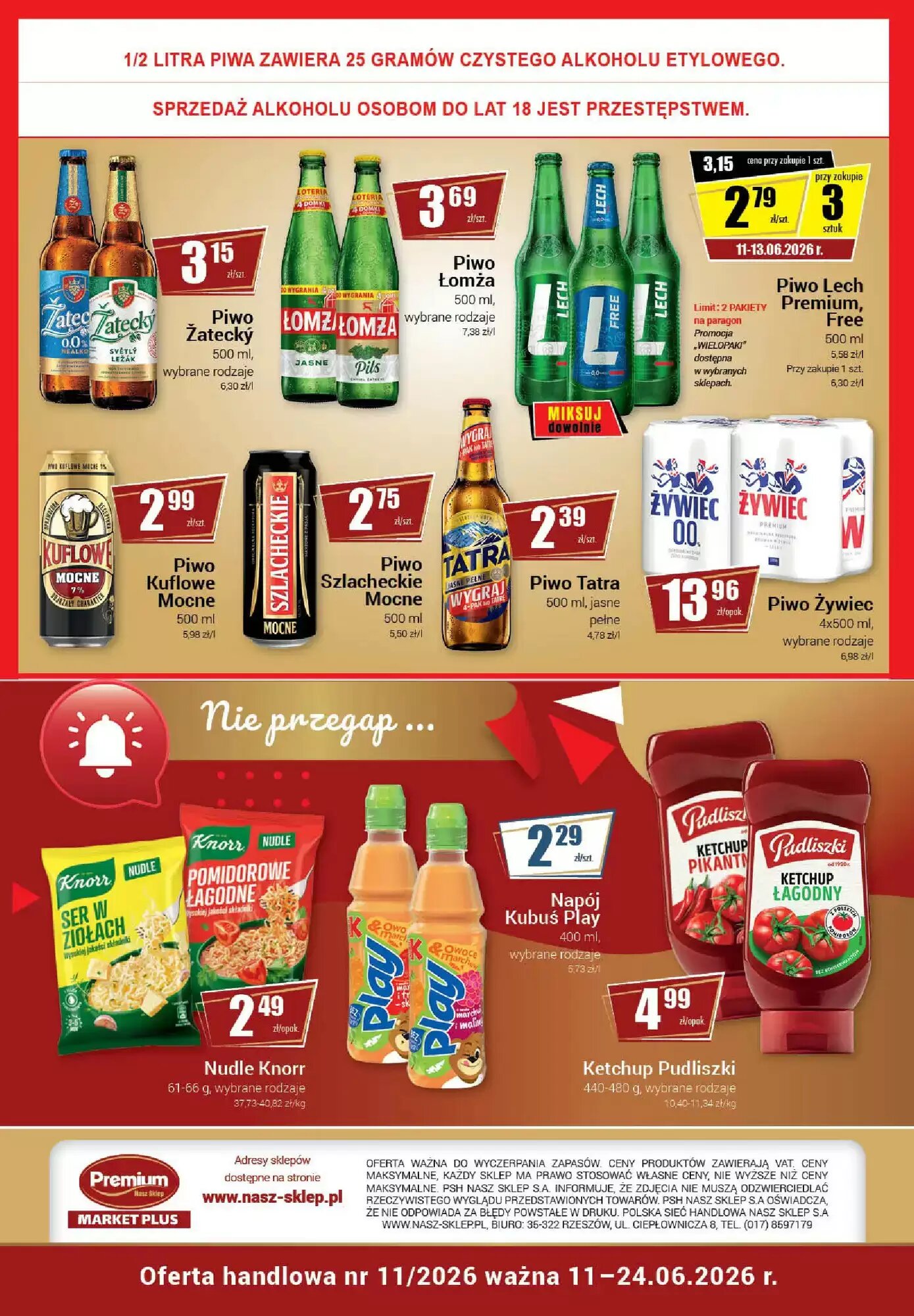 Gazetka promocyjna Premium Nasz Sklep  ważna od 11.06.2026 - Strona 8.