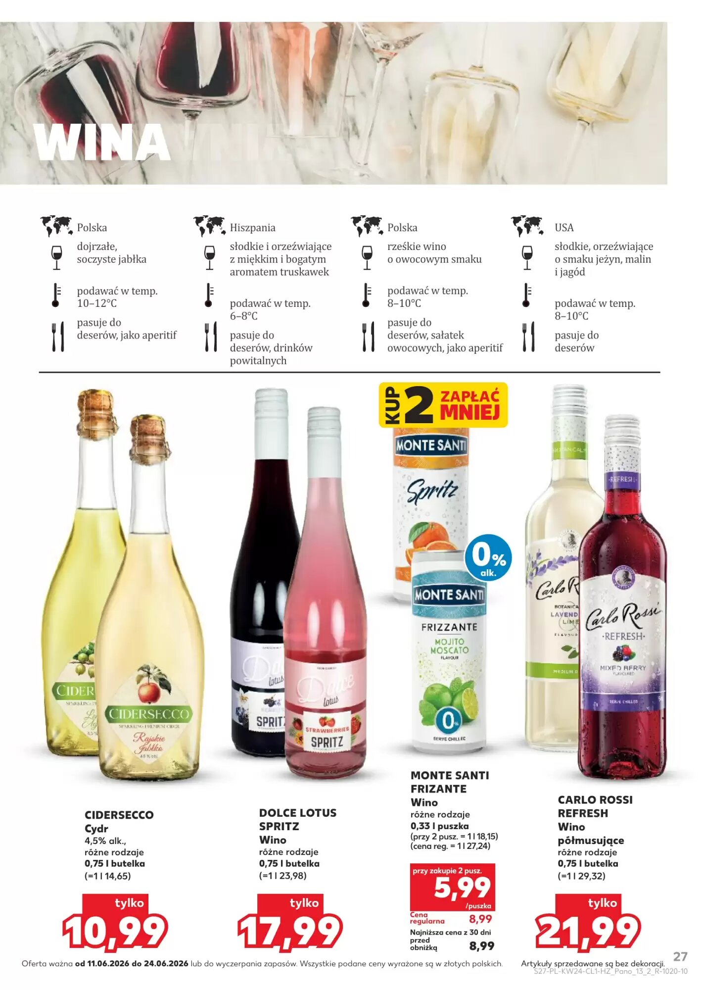 Gazetka promocyjna Kaufland  ważna od 11.06.2026 - Strona 27.