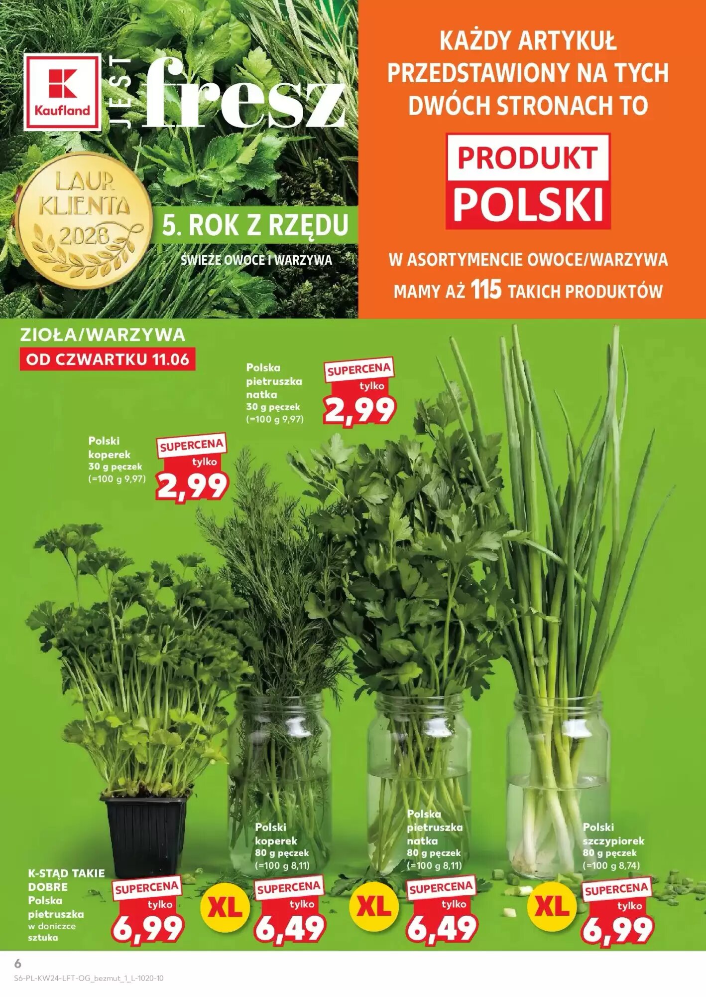 Gazetka promocyjna Kaufland  ważna od 11.06.2026 - Strona 6.