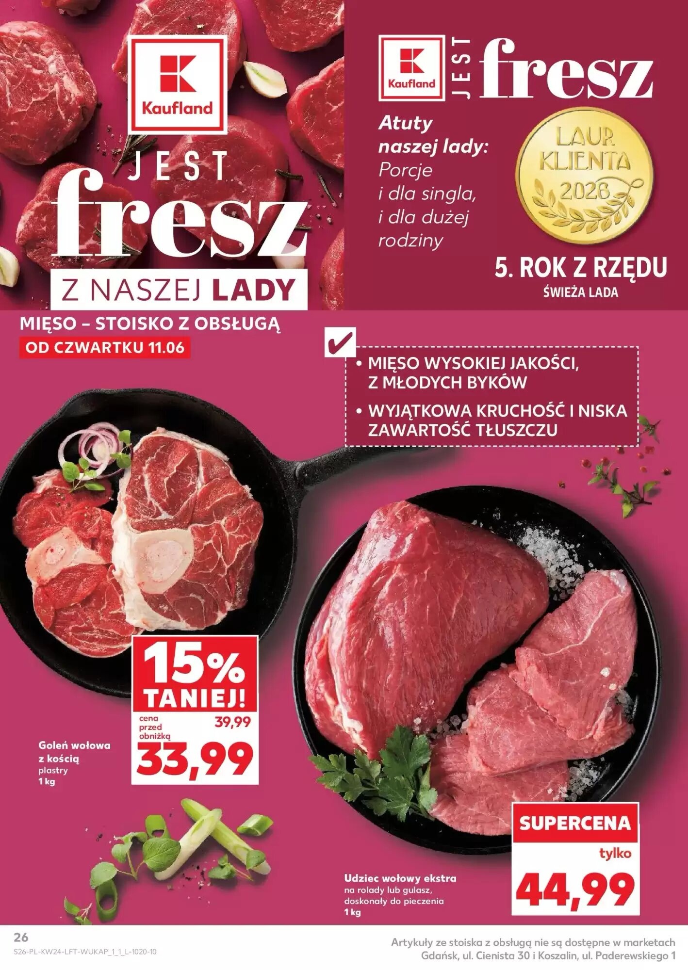 Gazetka promocyjna Kaufland  ważna od 11.06.2026 - Strona 26.