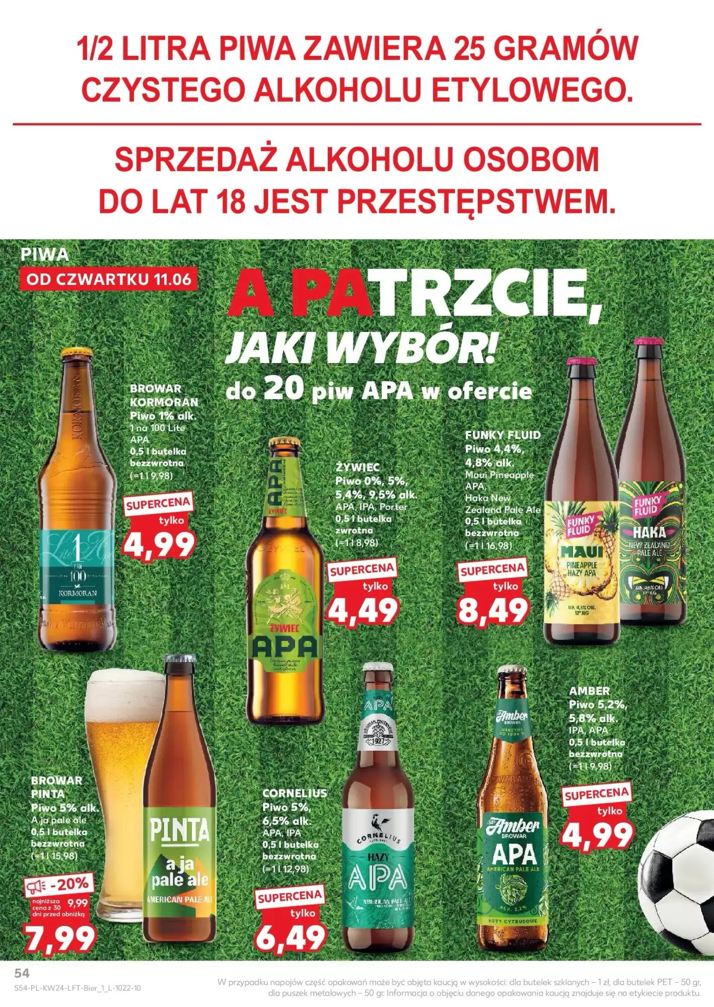 Gazetka promocyjna Kaufland  ważna od 11.06.2026 - Strona 54.