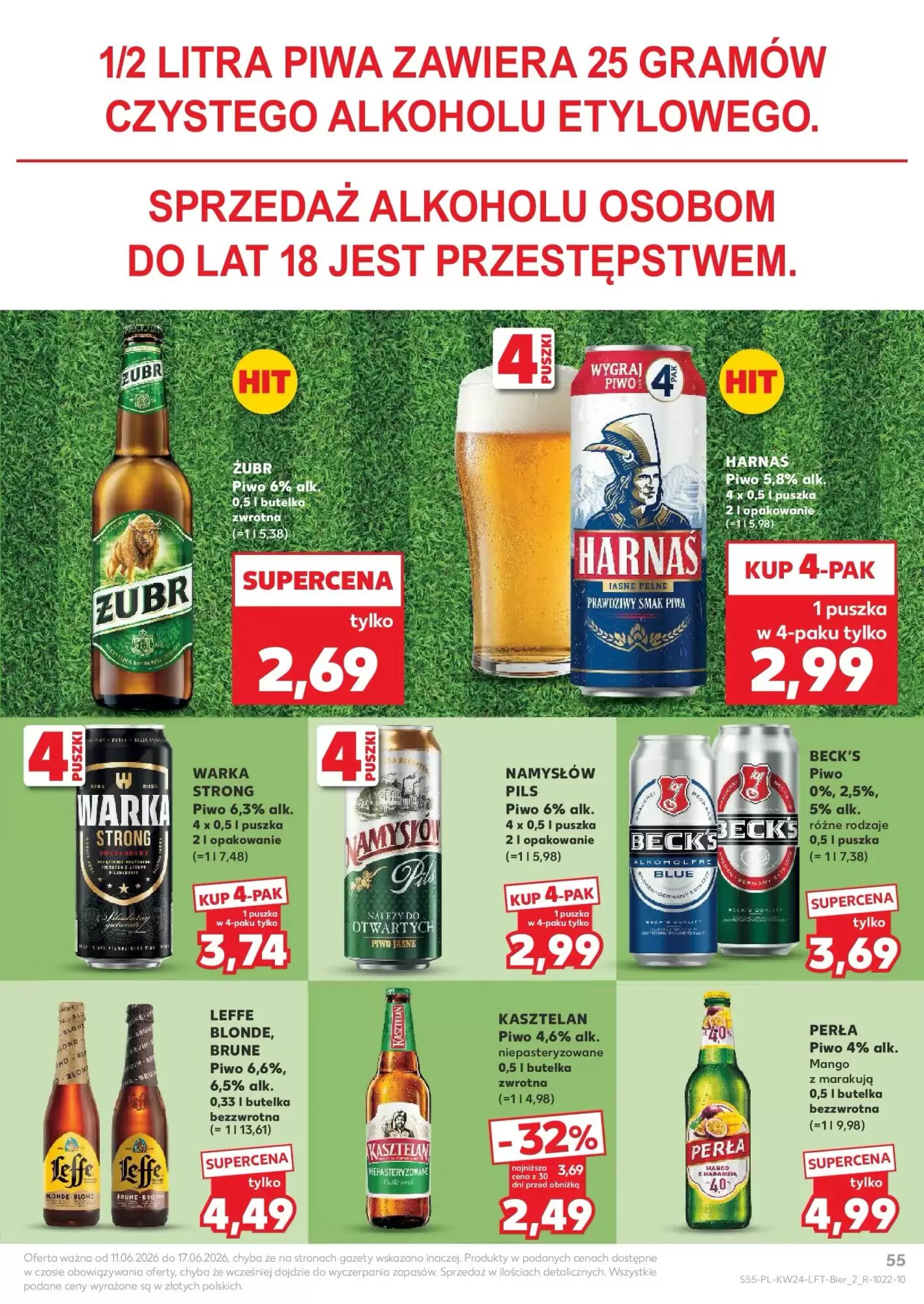 Gazetka promocyjna Kaufland  ważna od 11.06.2026 - Strona 55.