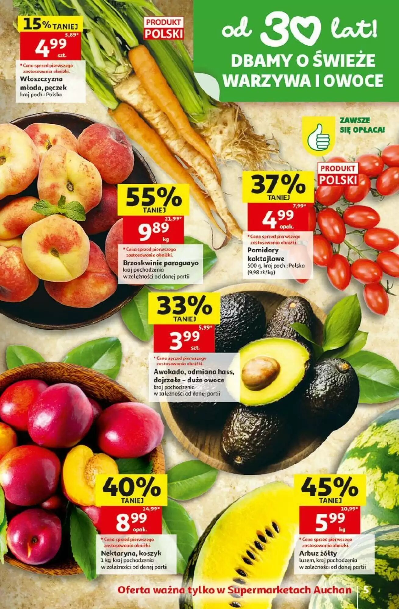 Gazetka promocyjna Auchan  ważna od 11.06.2026 - Strona 5.