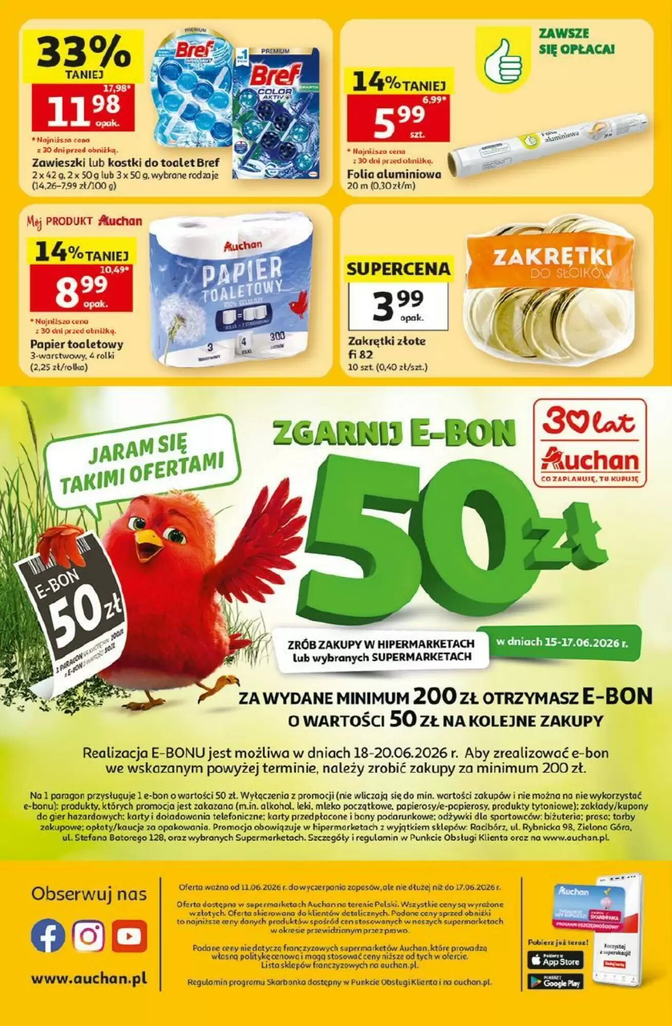 Gazetka promocyjna Auchan  ważna od 11.06.2026 - Strona 8.