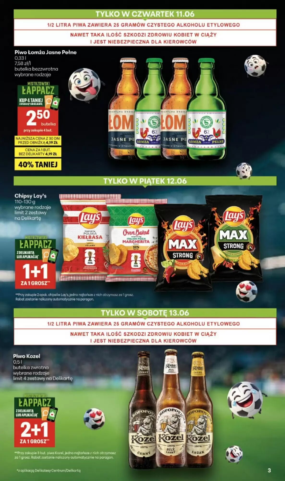 Gazetka promocyjna Delikatesy Centrum  ważna od 11.06.2026 - Strona 3.
