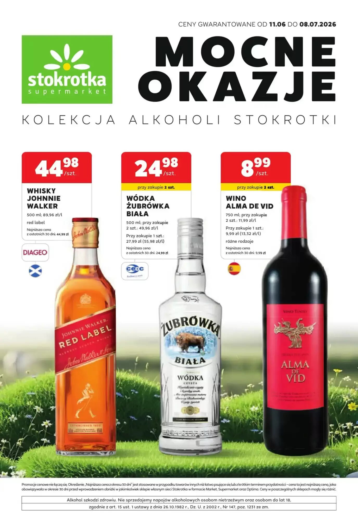 Gazetka promocyjna Stokrotka  ważna od 11.06.2026 - Strona 1.