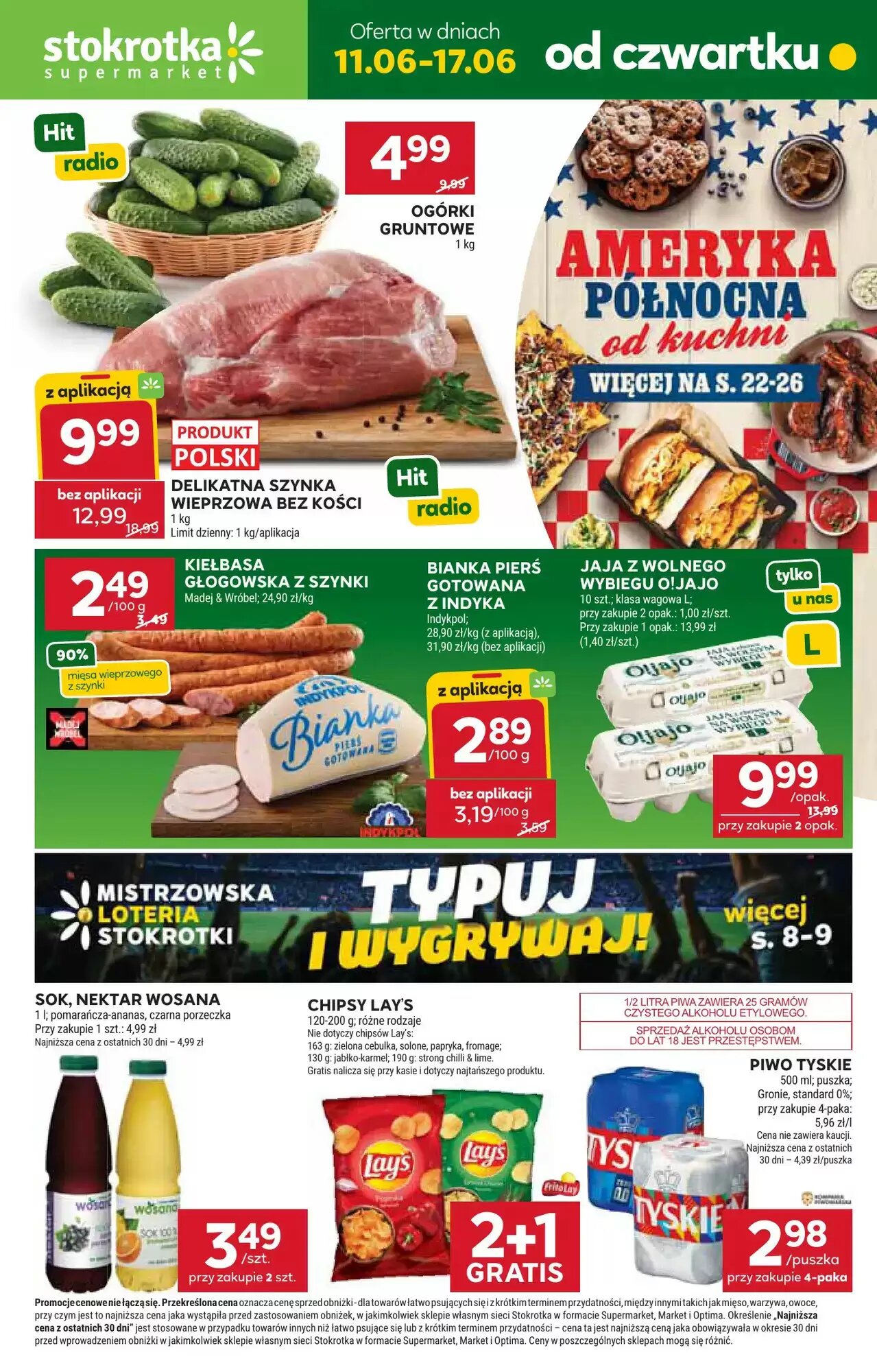 Gazetka promocyjna Stokrotka  ważna od 11.06.2026 - Strona 1.