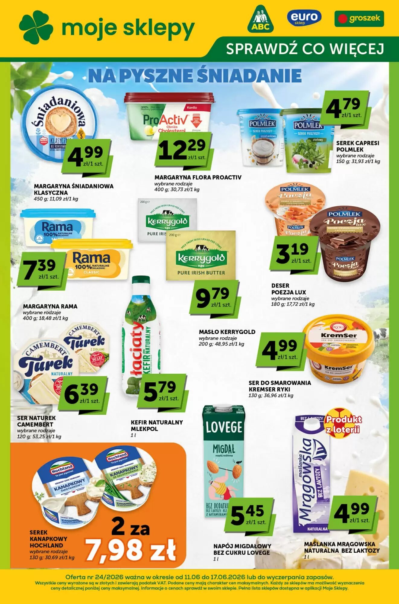 Gazetka promocyjna Groszek  ważna od 11.06.2026 - Strona 1.