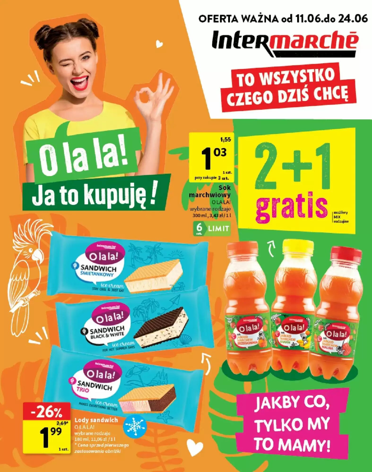 Gazetka promocyjna Intermarche  ważna od 11.06.2026 - Strona 1.