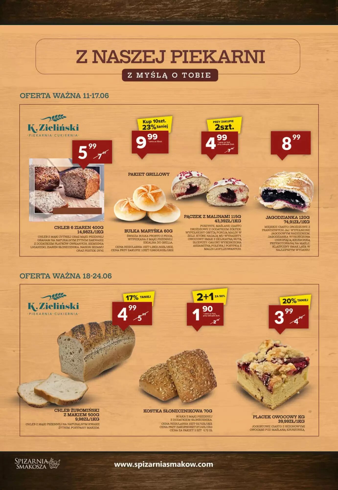 Gazetka promocyjna Spiżarnia Smakosza  ważna od 11.06.2026 - Strona 6.