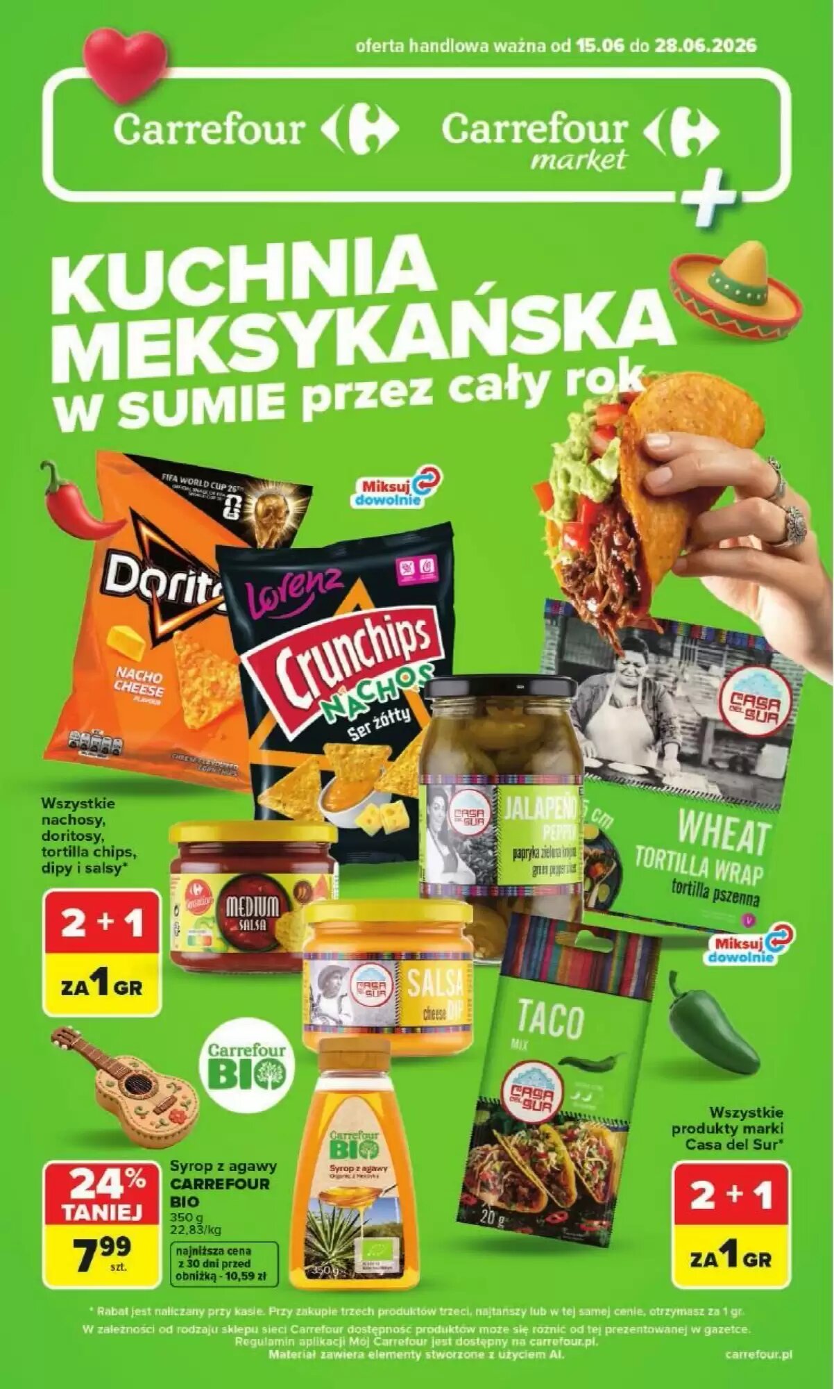 Gazetka promocyjna Carrefour Market  ważna od 15.06.2026 - Strona 1.