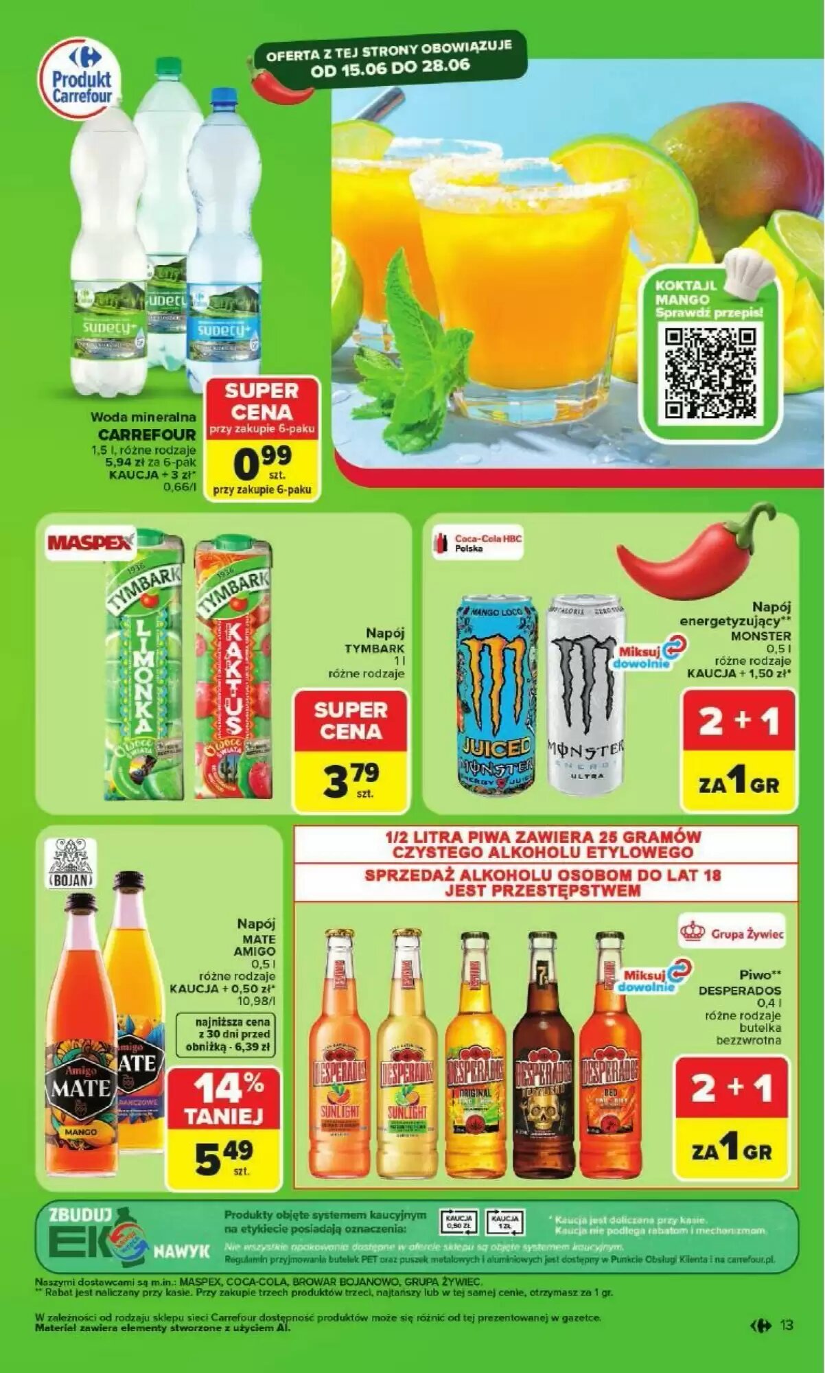 Gazetka promocyjna Carrefour Market  ważna od 15.06.2026 - Strona 13.