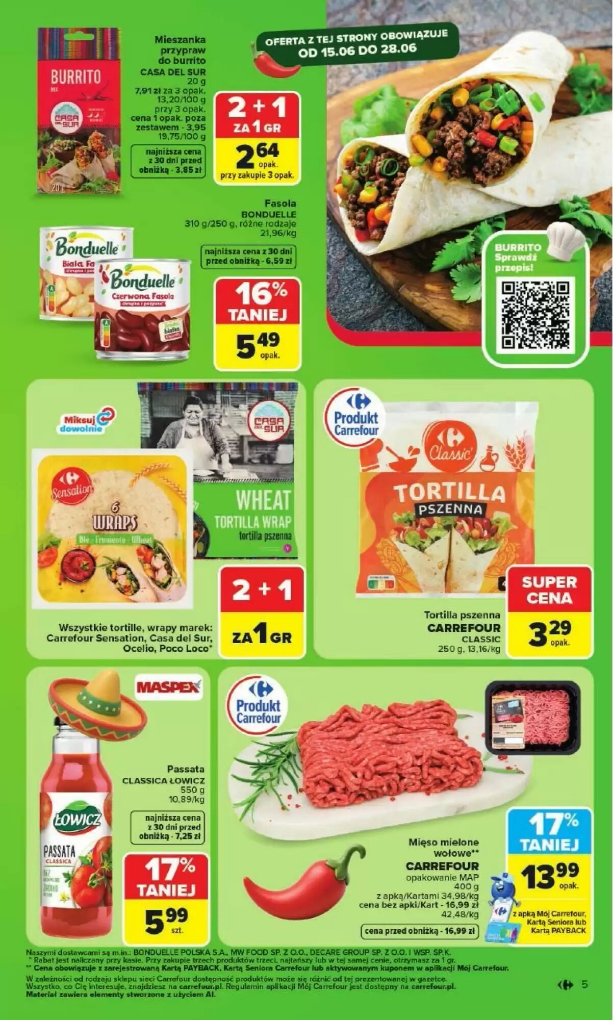 Gazetka promocyjna Carrefour Market  ważna od 15.06.2026 - Strona 5.