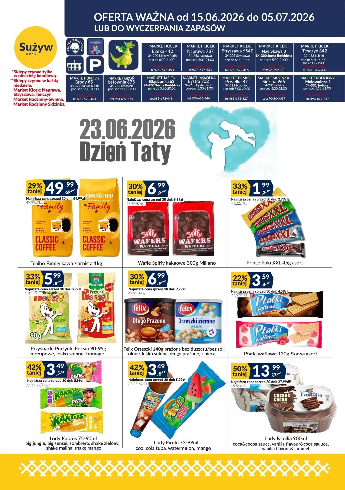 Gazetka promocyjna Sużyw  ważna od 15.06.2026 - Strona 1.