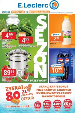 Gazetka promocyjna E.Leclerc ważna od 16.06.2026