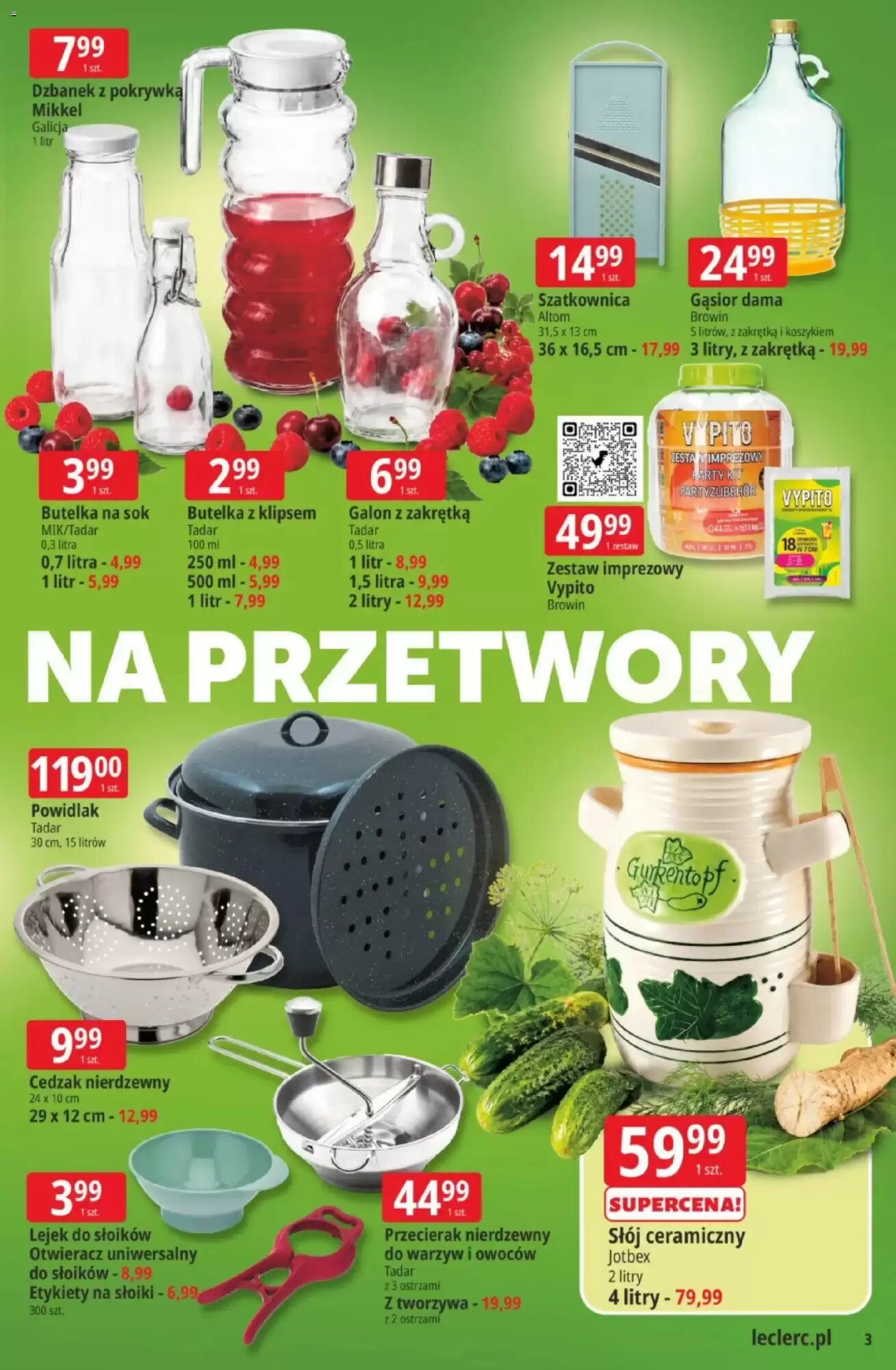 Gazetka promocyjna E.Leclerc  ważna od 16.06.2026 - Strona 3.