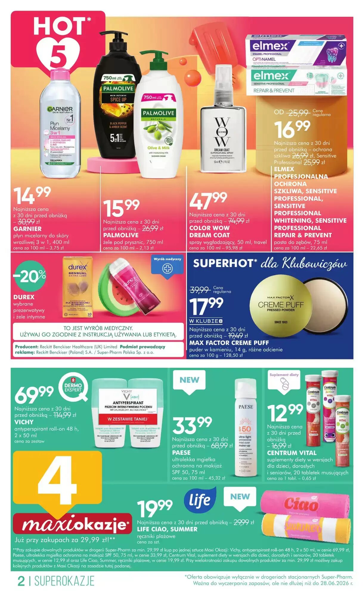 Gazetka promocyjna SuperPharm  ważna od 16.06.2026 - Strona 2.