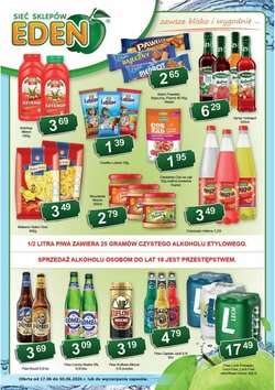 Gazetka promocyjna Eden ważna od 17.06.2026