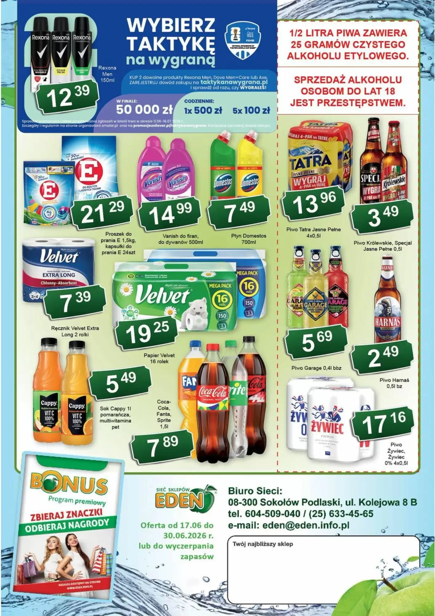 Gazetka promocyjna Eden  ważna od 17.06.2026 - Strona 4.