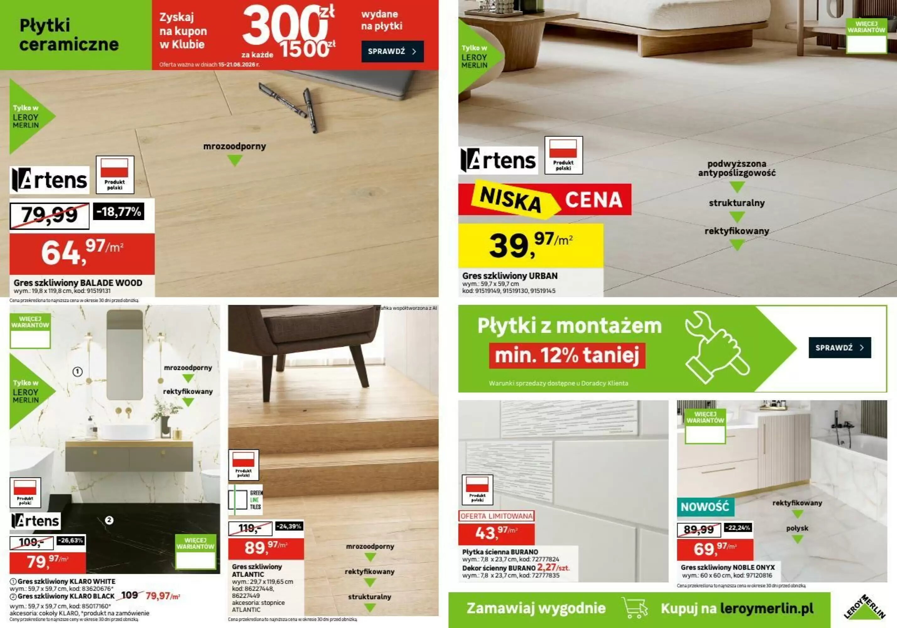 Gazetka promocyjna Leroy Merlin  ważna od 17.06.2026 - Strona 12.