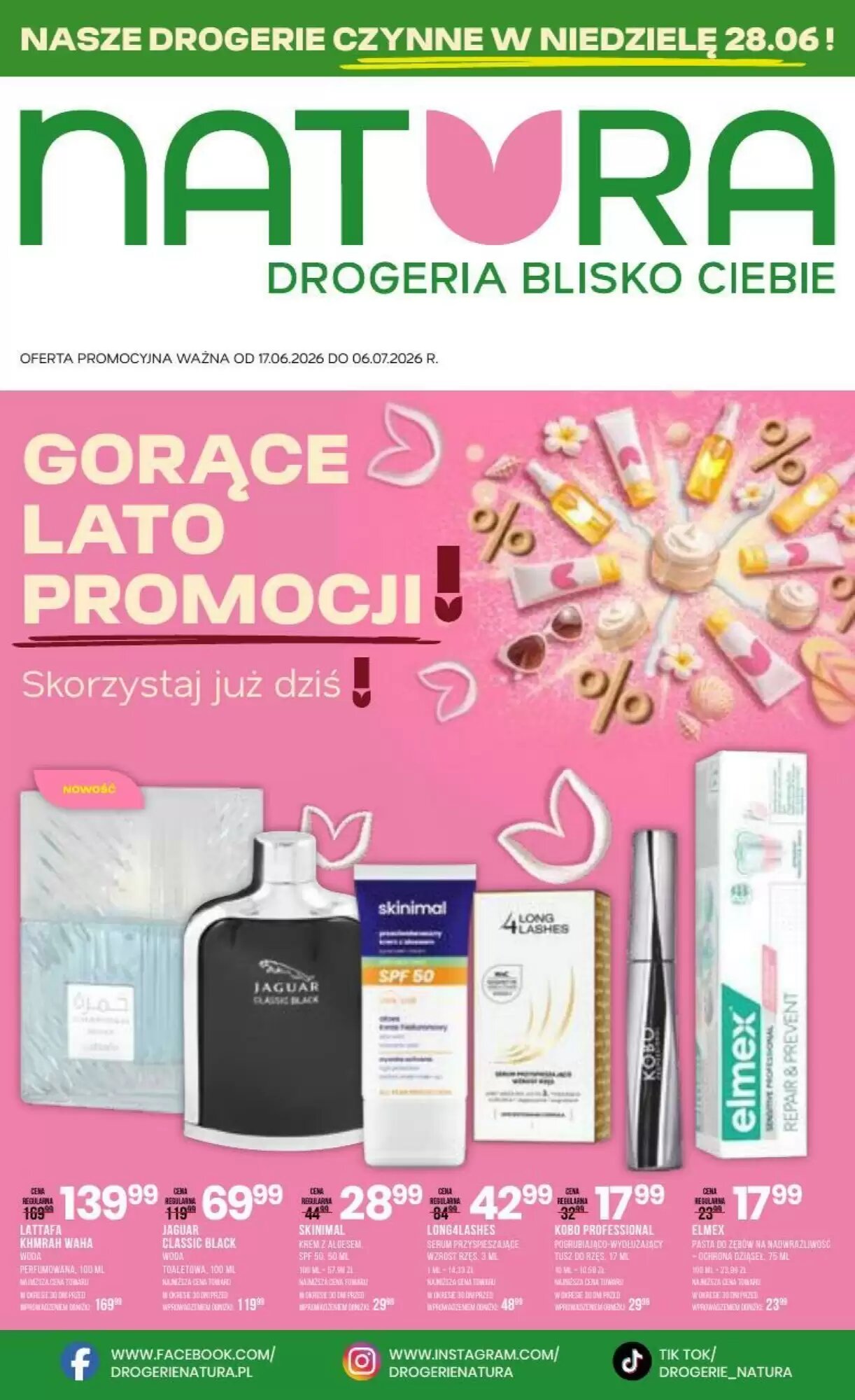 Gazetka promocyjna Drogerie Natura  ważna od 17.06.2026 - Strona 1.