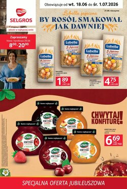 Gazetka promocyjna Selgros  ważna od 18.06.2026