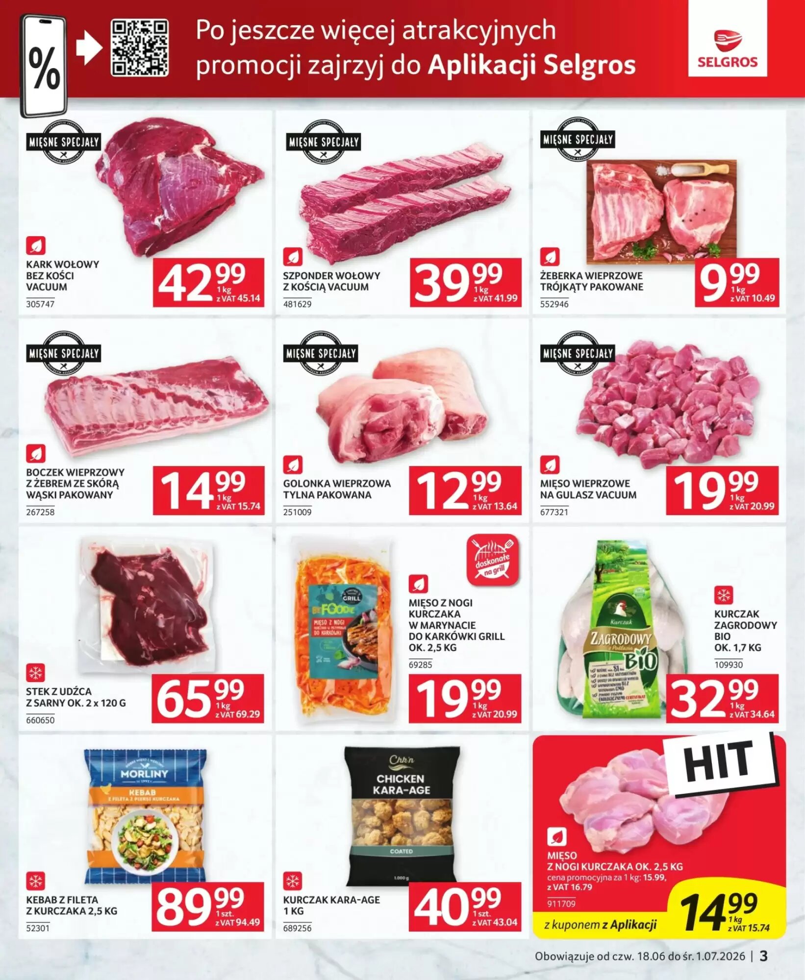 Gazetka promocyjna Selgros  ważna od 18.06.2026 - Strona 3.