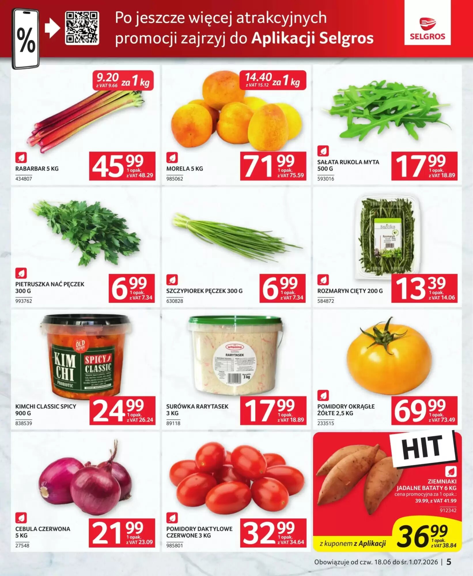 Gazetka promocyjna Selgros  ważna od 18.06.2026 - Strona 5.