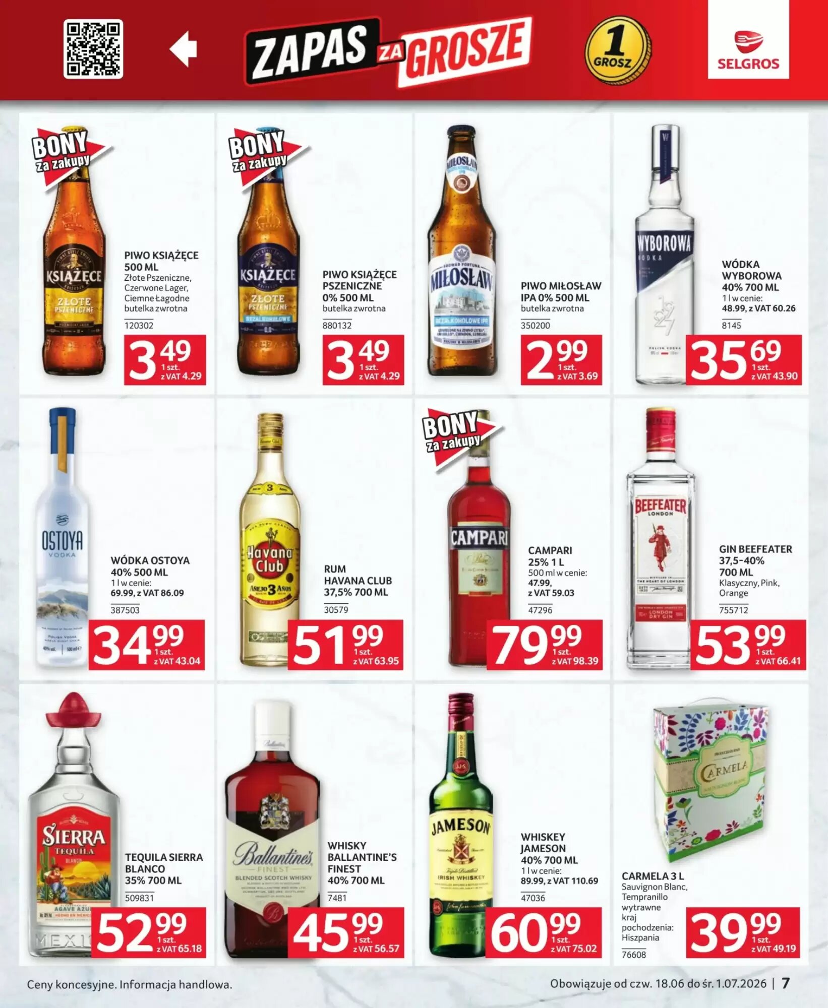 Gazetka promocyjna Selgros  ważna od 18.06.2026 - Strona 7.