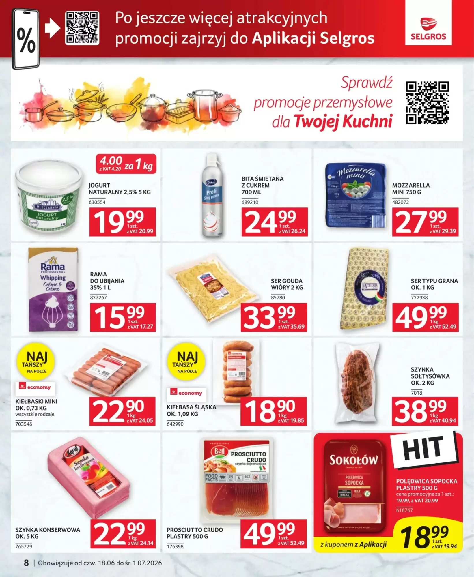 Gazetka promocyjna Selgros  ważna od 18.06.2026 - Strona 8.