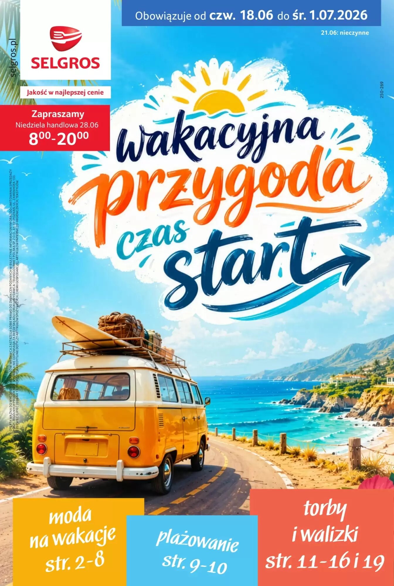 Gazetka promocyjna Selgros  ważna od 18.06.2026 - Strona 1.