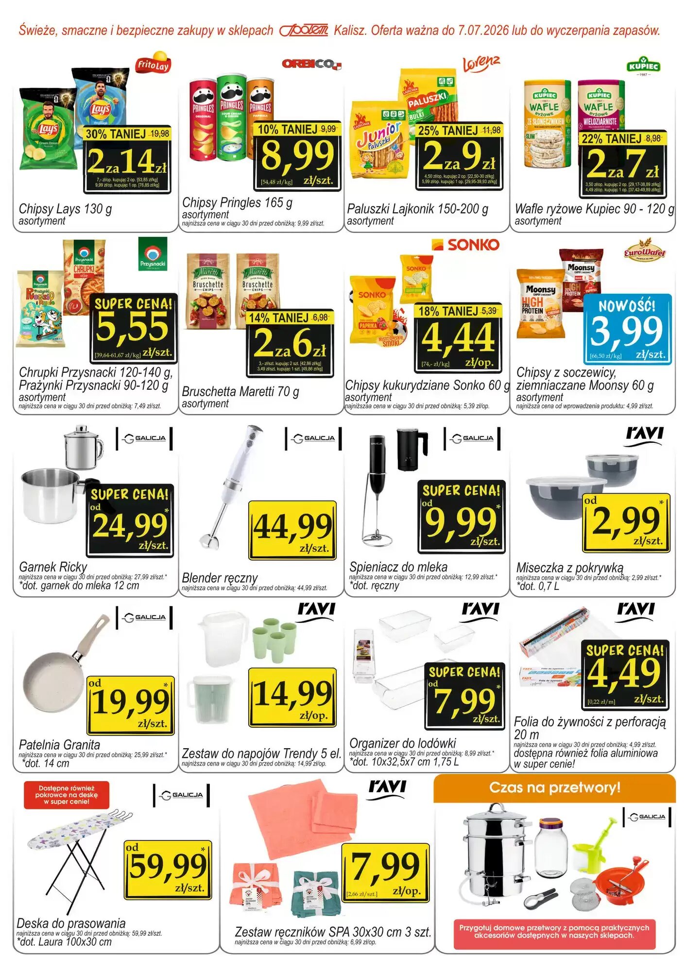 Gazetka promocyjna Społem  ważna od 18.06.2026 - Strona 7.