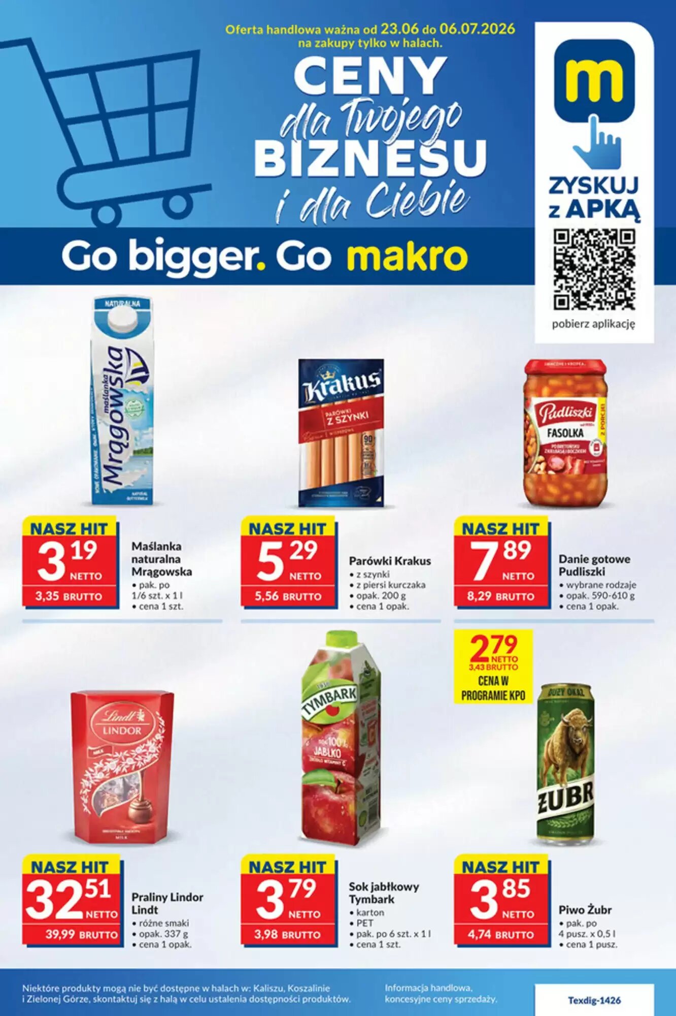 Gazetka promocyjna Makro  ważna od 23.06.2026 - Strona 1.