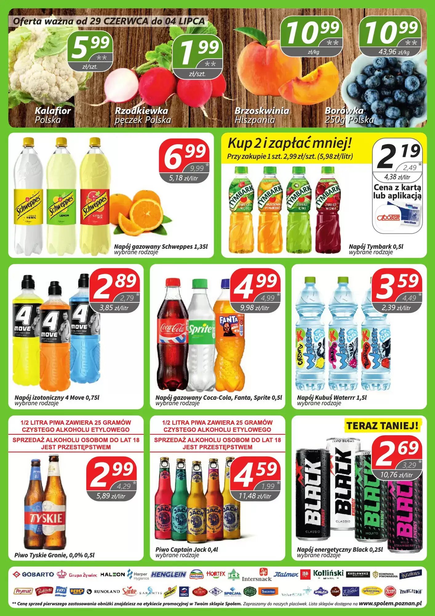 Gazetka promocyjna Społem  ważna od 29.06.2026 - Strona 7.