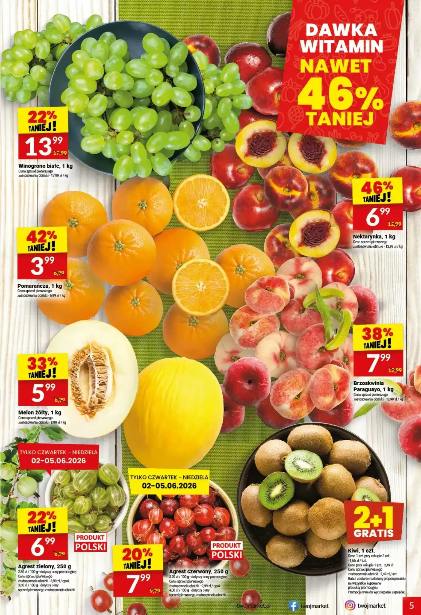 Gazetka promocyjna Twój Market  ważna od 01.07.2026 - Strona 5.