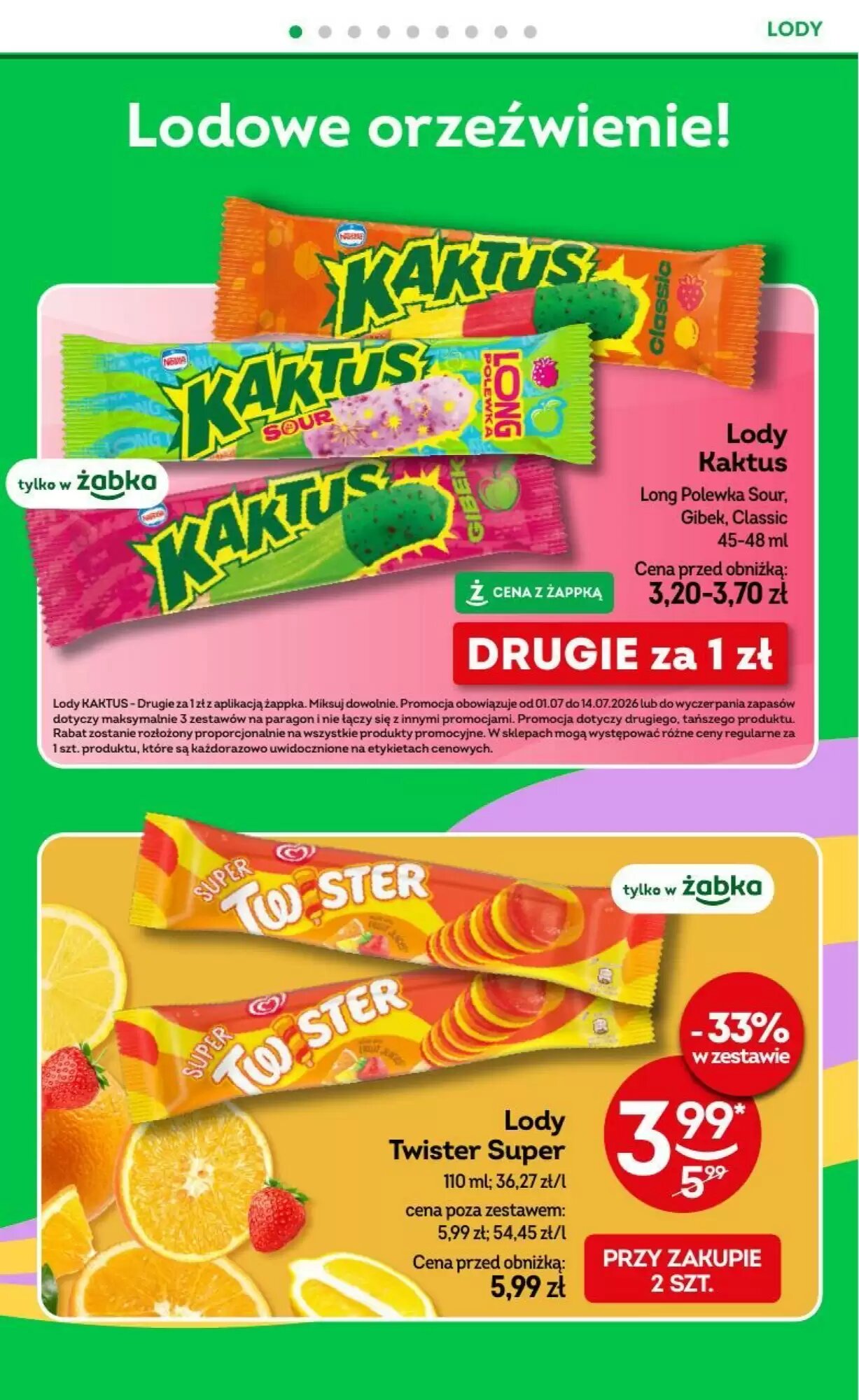 Gazetka promocyjna Żabka  ważna od 01.07.2026 - Strona 32.