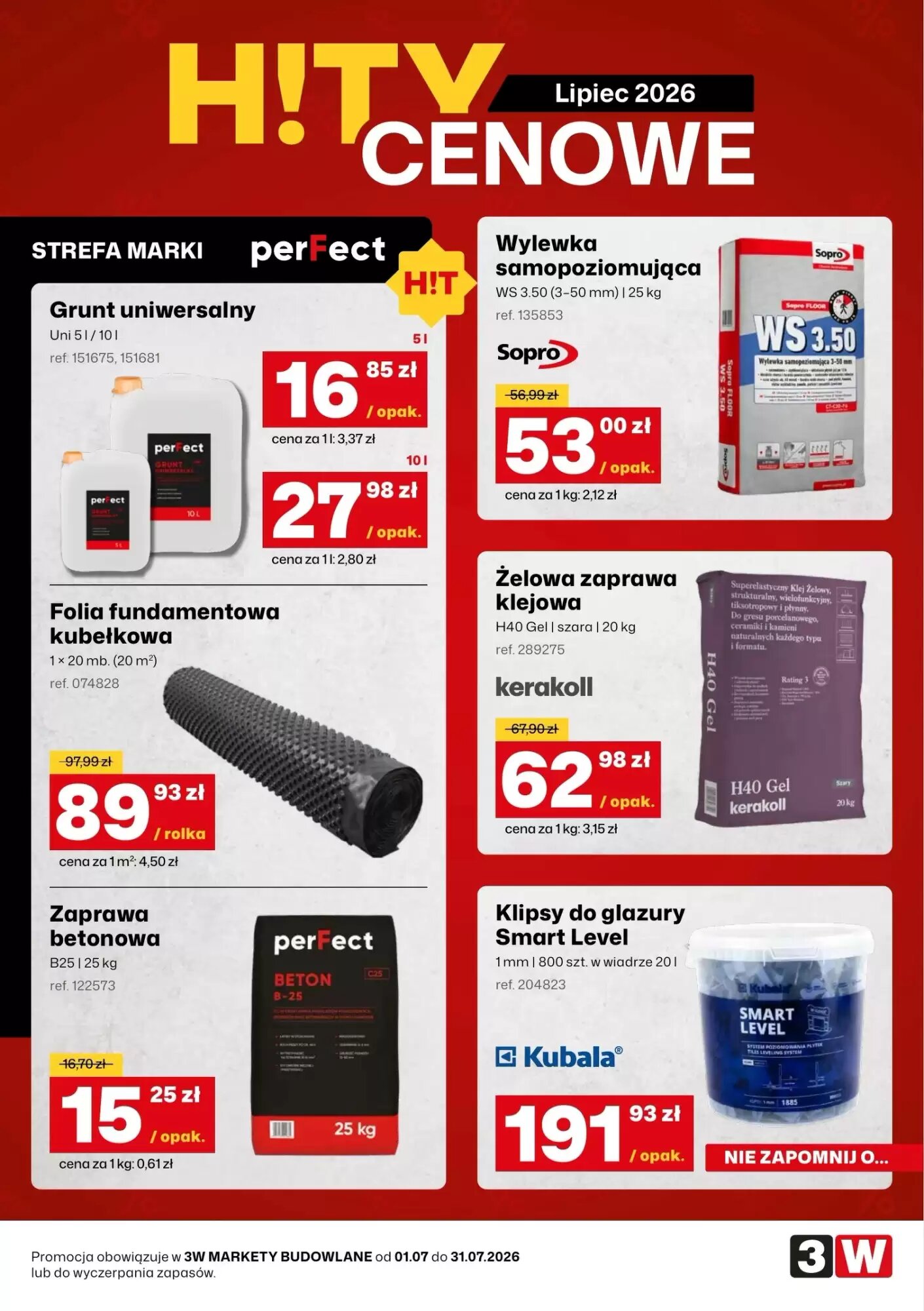 Gazetka promocyjna 3W ważna od 01.07.2026 - Strona 1.