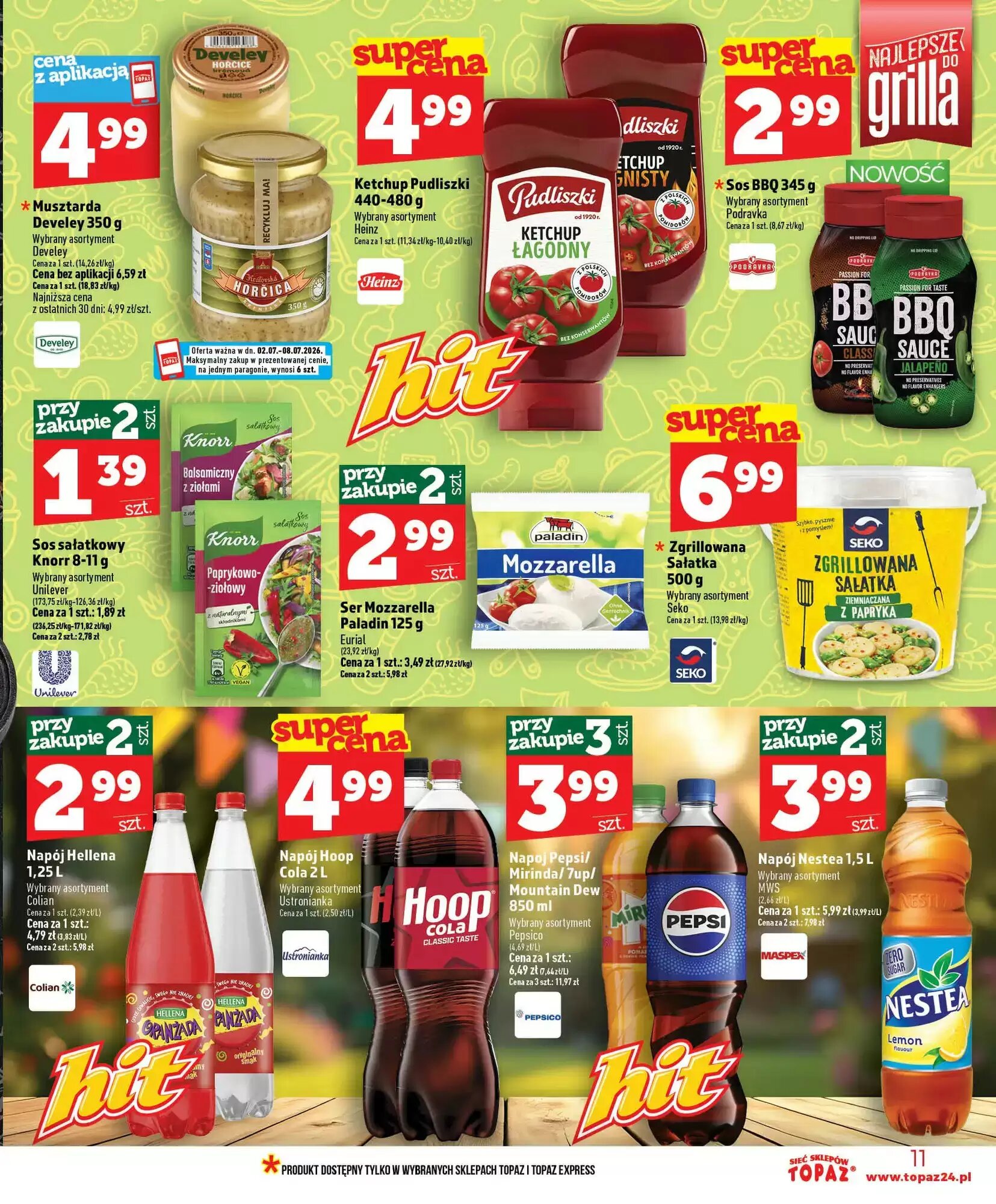 Gazetka promocyjna Topaz  ważna od 02.07.2026 - Strona 11.