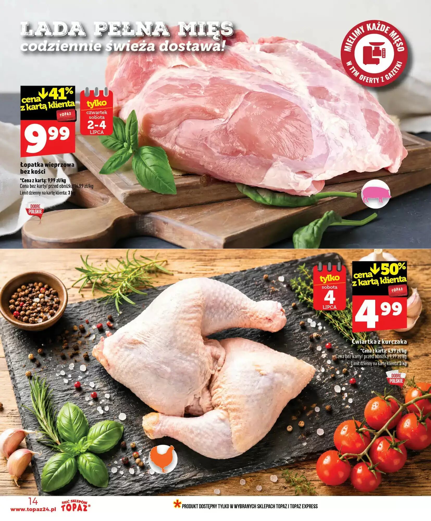 Gazetka promocyjna Topaz  ważna od 02.07.2026 - Strona 14.