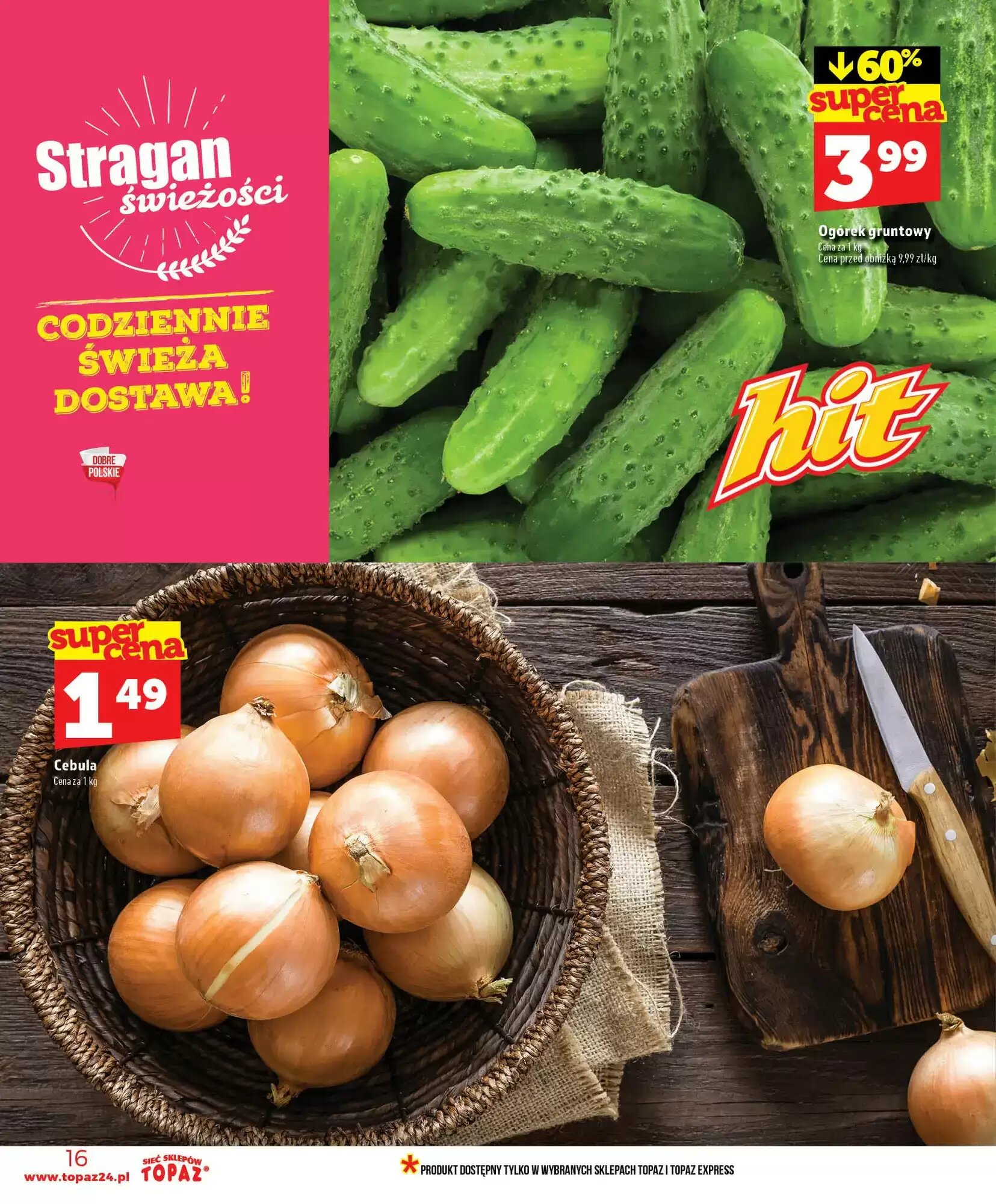 Gazetka promocyjna Topaz  ważna od 02.07.2026 - Strona 16.