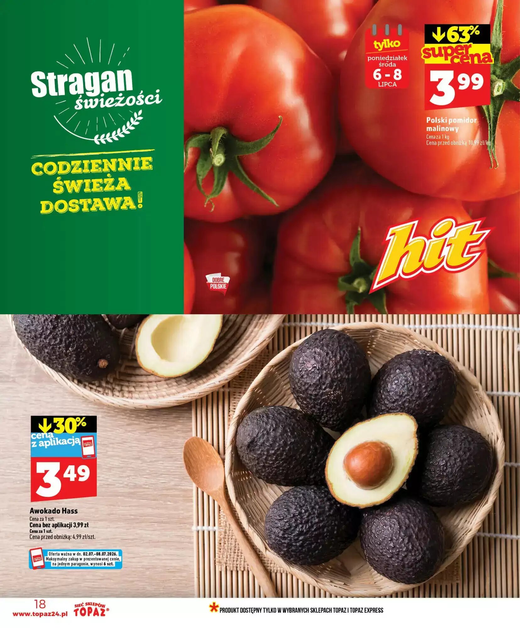 Gazetka promocyjna Topaz  ważna od 02.07.2026 - Strona 18.